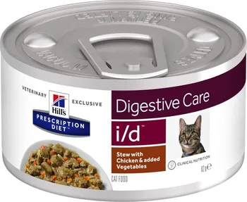 Krmivo pro kočku Hill's Prescription Diet Adult Digestive Care I/D Chicken/Rice/Vegetable 82 g