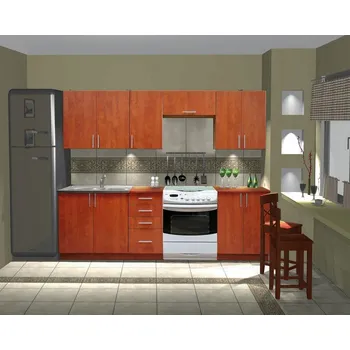 Casarredo Nora 240 cm hruška Kuchyňská linka Casarredo Nora 240 cm hruška