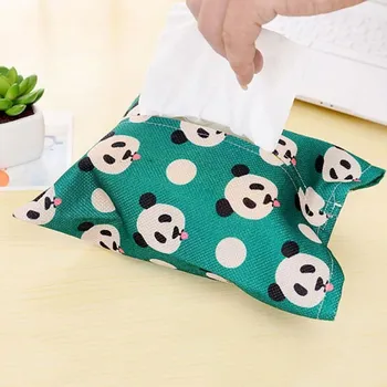 Úložný box DAALO Obal na kapesníky - panda, G219