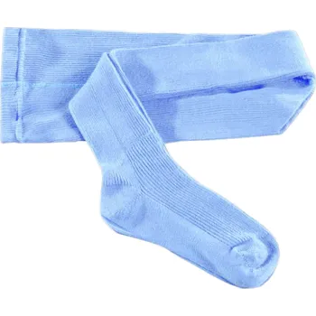 TATRASVIT - KASKA dětské žebrované punčocháče, Velikost 150, Barva světlemodrá