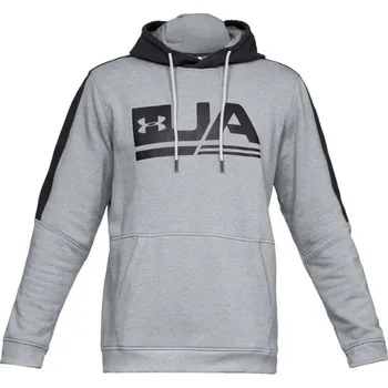 Pánská mikina Under Armour Microthread Fleece Graphic Hoodie šedá