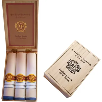 Látkový kapesník Etex s.r.o Pánské bavlněné kapesníky doutník typ C