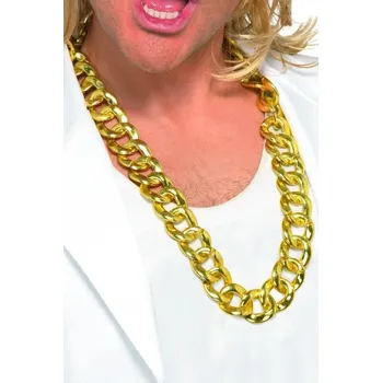 Smiffys Zlatý řetěz na krk