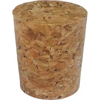 Zátka korková pro lahve 1-3 litrové lahve 2,4x2,8cm