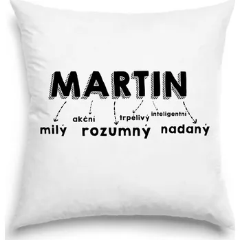 Dekorativní polštářek Polštář - Martin