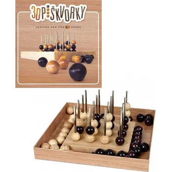 Desková hra Teddies 3D Piškvorky