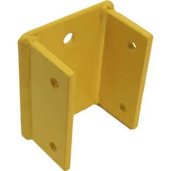 Zábradlí CrashStop Nástěnný držák pro bezpečnostní zábradlí Dopravní žlutá