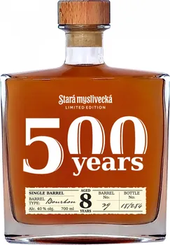Whisky Stará Myslivecká Single Barrel Bourbon 40 % 0,7 l