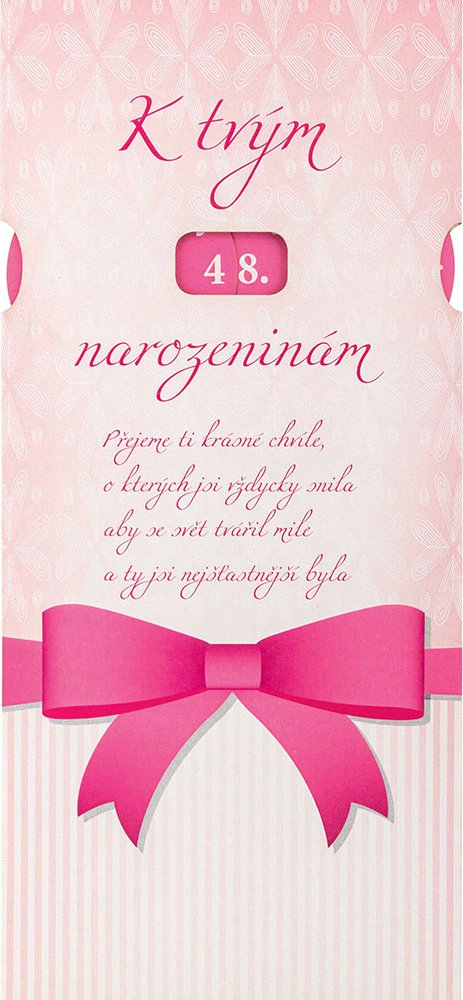 Čokoláda s nastavitelným věkem - K tvým narozeninám