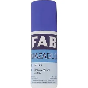 Rozmrazovač Rozmrazovač a mazadlo zámků FAB, 125 ml