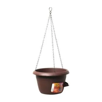 Plastia Žardina samozavlažovací Siesta závěs - čokoláda průměr květináče: d35
