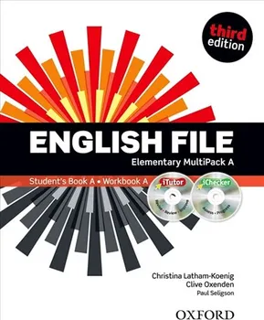 Anglický jazyk English File Third Edition Elementary MultiPack A without CD-ROM - Clive Oxenden, Christina Latham-Koenig (2019)