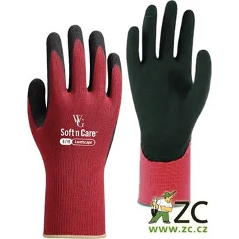 Pracovní rukavice Rukavice Landscape červené vel.8/M Rosteto