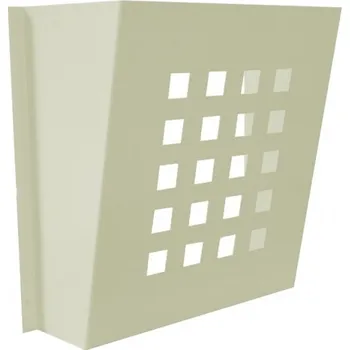 Poštovní schránka Děrovaný košík k dveřnímu vhozu s protikusem - lakovaný - RAL 1014 MAT. - BÉŽOVÁ