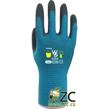 Pracovní rukavice Rukavice Rosteto Kids modré - vel. 6/XS