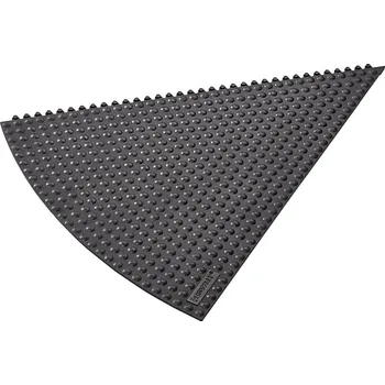 Venkovní dlažba Podlahová dlaždice, přírodní pryž s nopky, úhel 45° NOTRAX