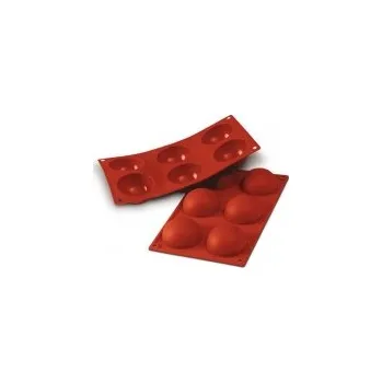Forma na pečení Silikonová forma SILIKOMART - Polokoule 6 cm / 6 ks