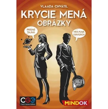 Společenská hra Mindok Krycie mená Obrázky