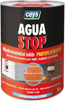Hydroizolace Ceys Agua Stop hydroizolační protiplísňový nátěr 5 l