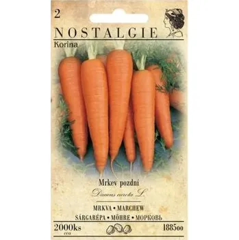Pěstitelství Nohel Garden Mrkev Korina - NOSTALGIE