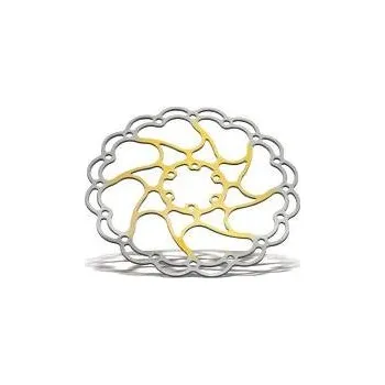 Brzda na kolo Aligator Brzdový kotouč HK-R23 BAREVNÝ 203 mm zlutý