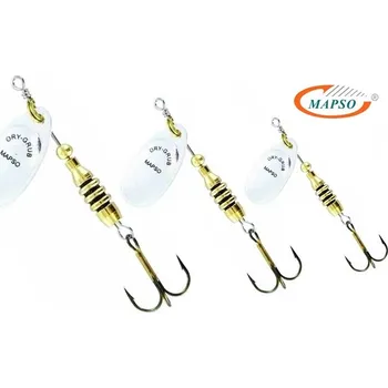 Umělá nástraha Mapso rotační třpytka Ory PLATA velikost: 3/9 g