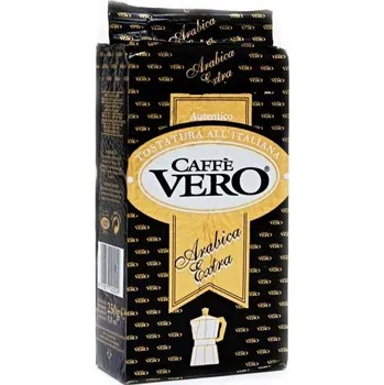 Káva Recenze Caffe Vero Arabica Extra mletá 250 g
