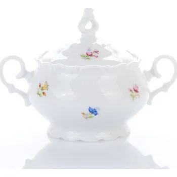 Cukřenka Thun Rulak Zettlitz Ophelia, cukřenka 0,24 l, házenka, porcelán, Thun R. Z.
