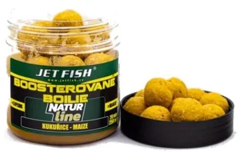 Jet Fish Natur Line Boilie kukuřice 20 mm 250 ml