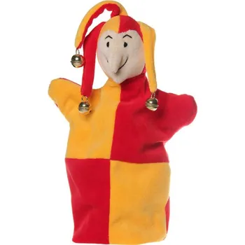 Maňásek na ruku - pohádkový maňásek - Šašek od firmy NOE (28 cm)