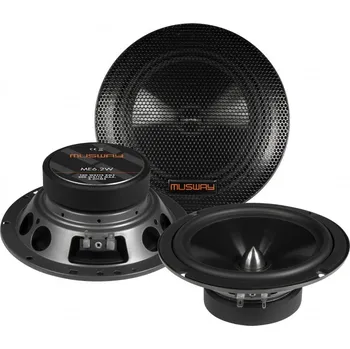Reproduktor do auta MUSWAY ME6.2W - 165 mm středobasové reproduktory osvědčené kvality
