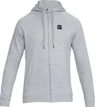 Under Armour Rival Fleece FZ Hoodie šedá