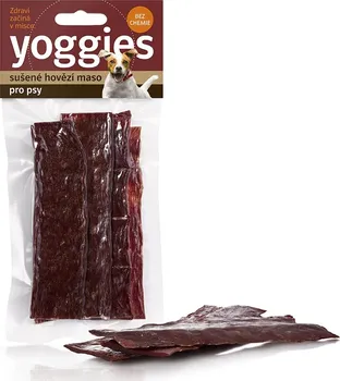 Pamlsek pro psa Yoggies Sušené hovězí maso 50 g