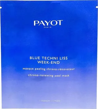 Pleťová maska Payot Blue Techni Liss Week-End peelingová maska se štítem proti modrému světlu 1 ks