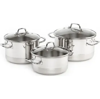 Sada nádobí KOLIMAX PROFESSIONAL Sada nádobí 6 ks stříbrná