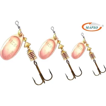 Nástraha Mapso rotační třpytka Reder COBRE velikost: 3/6,5 g