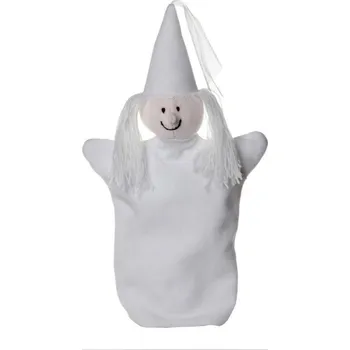 Maňásek na ruku - pohádkový maňásek - Bílá paní od firmy NOE (28 cm)