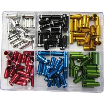 Koncovka Bowdenu Quaxar ELOX brzdový 5.2mm 1ks červená