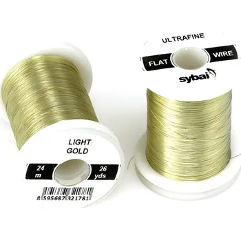 Sybai FLAT Colour Wire Ultrafine Light Gold