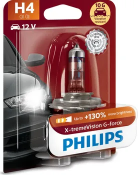 Autožárovka Philips X-tremeVision G-force 12342XVGB1 H4 P43t-38 12V 60/55W