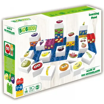 ostatní stavebnice Biobuddi Learning Food Young Ones 26 ks