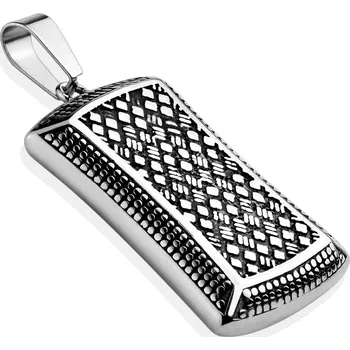 Přívěsek Šperky4U Ocelový přívěšek destička - OPP1741