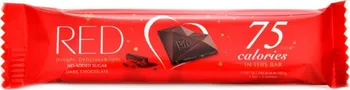 Čokoládová tyčinka RED Chocolate Hořká čokoláda 75 kcal 26 g