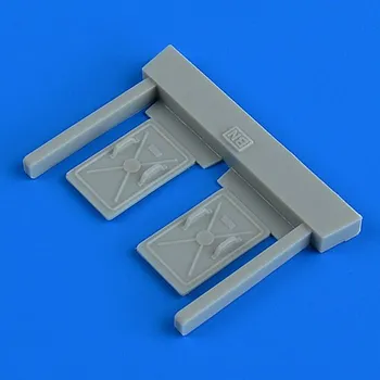 Plastikový model Quickboost 1/48 MiG-23BN remove before flight covers (Trumpeter/Eduard)