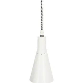 Atmosphera Kovové stropní svítidlo bílé, O 10 cm