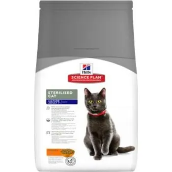 Pro kočku Hill's SP Cat Senior Sterilised Chicken 3kg + CashBack 24 Kč