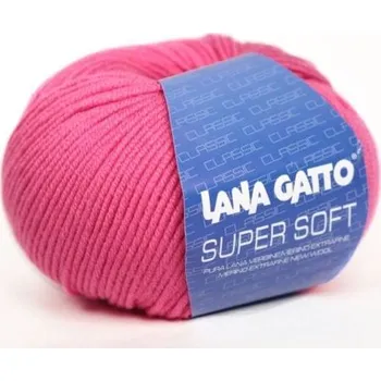 Příze Příze Lana Gatto Supersoft fuchsie