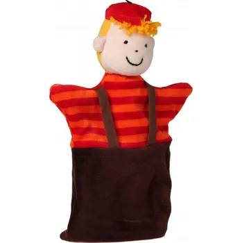 Maňásek na ruku - pohádkový maňásek -Budulínek nebo Smolíček od firmy NOE (28 cm)