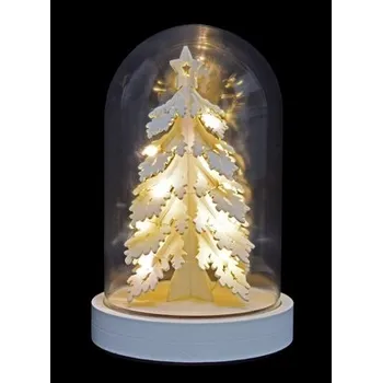 Vánoční světelná dekorace Šturc svítící stromek dřevěný