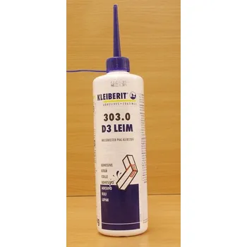 Průmyslové lepidlo Lepidlo disperzní Kleiberit 303.0 , lahev 0,5kg s aplikátorem